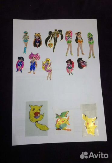 Наклейки 1990-2000 гг