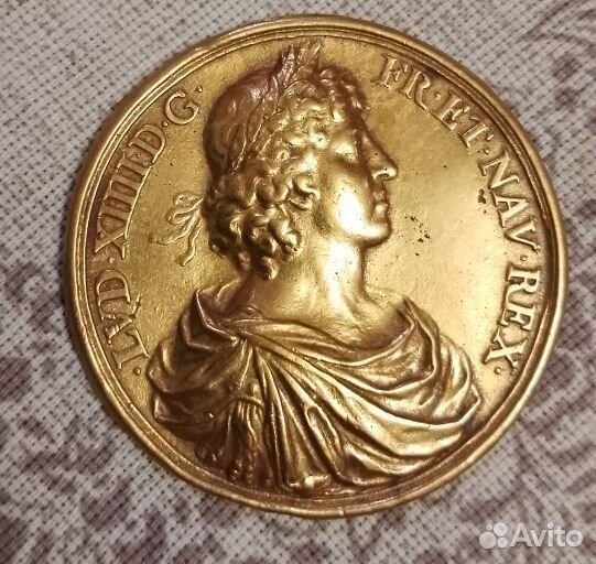 Медаль Жан Варен ок. 1660 г