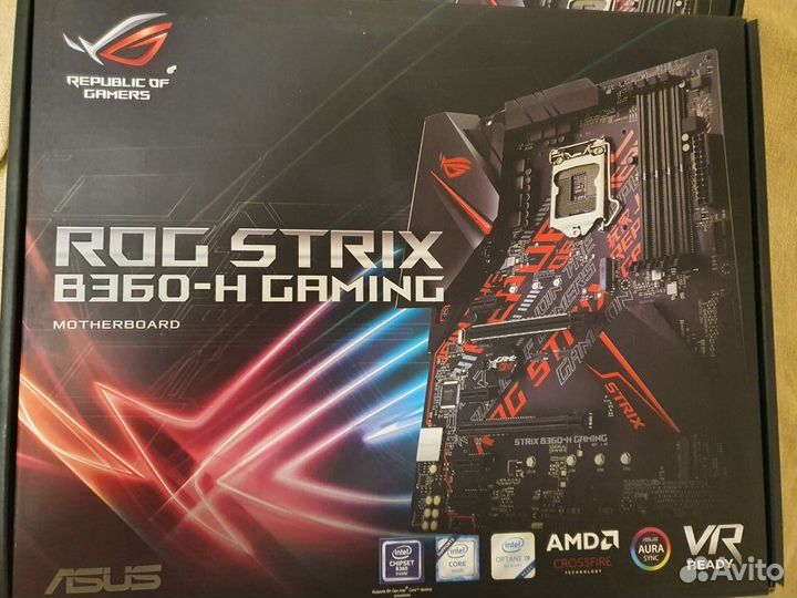 Asus ROG strix B360H Gaming c 1151 V2