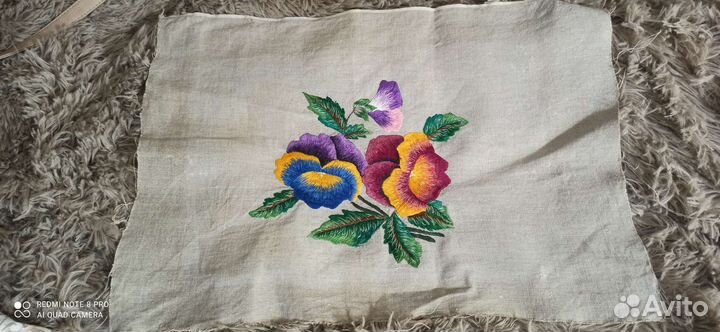 Вышивка гладью СССР