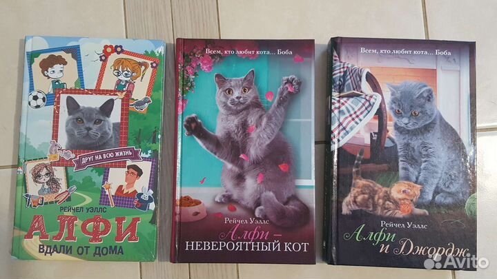 Книги про кота Алфи Рейчел Уэллс