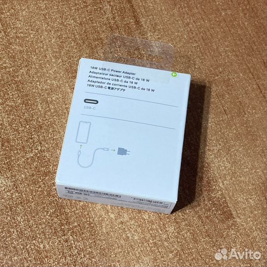 Адаптер питания Apple USB-C 18W (EU вилка)