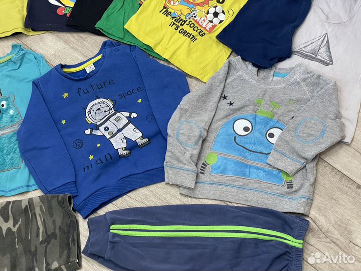 Вещи пакетом на мальчика 2 года (92-98)