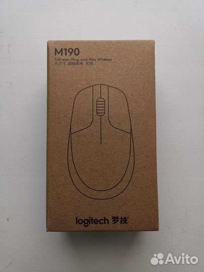 Беспроводная мышь logitech m190