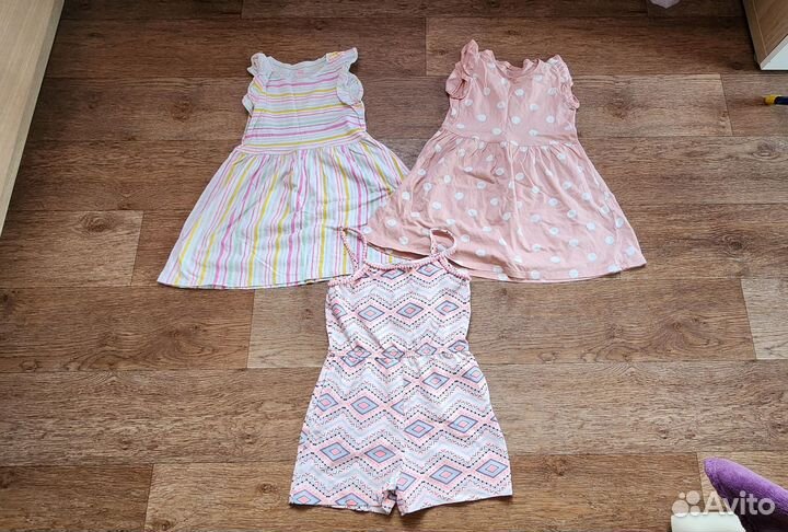 Летние вещи пакетом на девочку