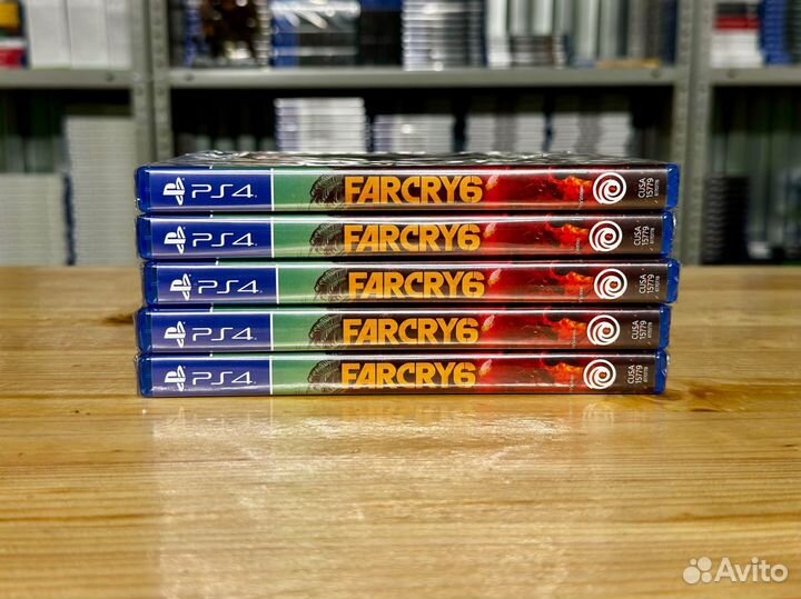 Диск Far Cry 6 PS4 (новый)