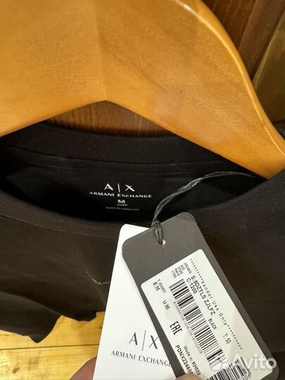 Armani exchange футболка