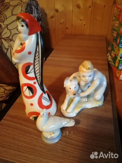 Старые статуэтки СССР