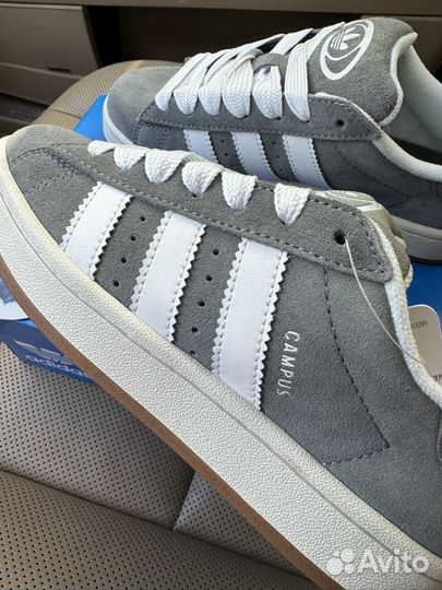 Кеды Adidas Campus OOs Grey Gum (37-45)