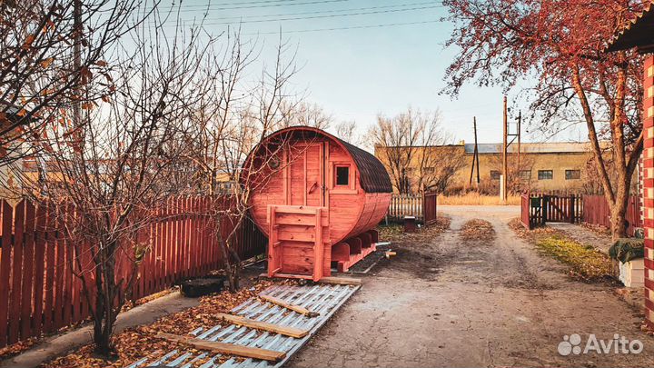 Баня бочка от производителя