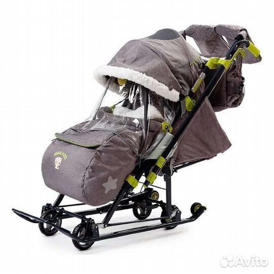 Детские санки коляска