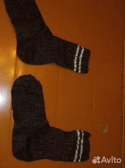 Носки из овечьей шерсти