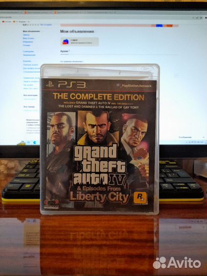 Игра для PS3 GTA IV The Complete Edition