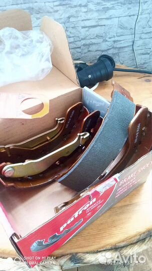 Тормозные колодки на daewoo,chevrolet aveo задние