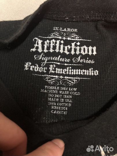 Лонгслив Affliction xxl обмен