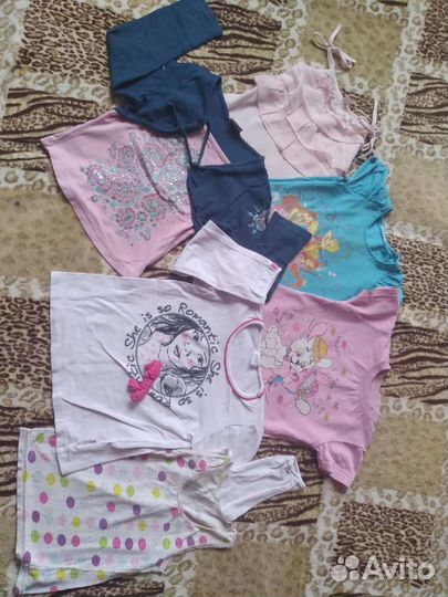 Одежда для девочки, пакетом