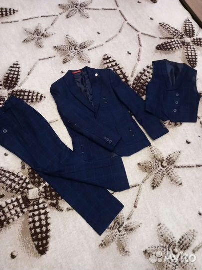 Школьный костюм для мальчика 122