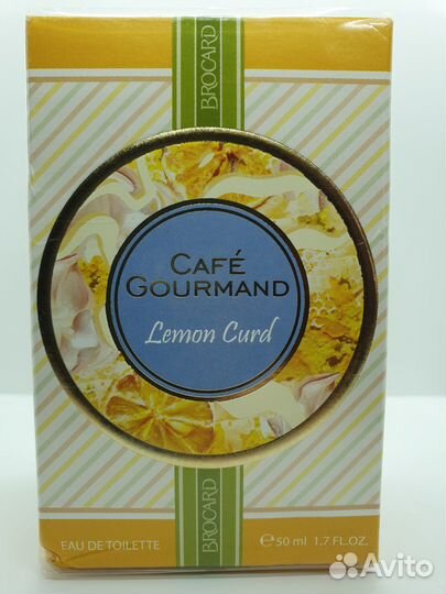 Brocard, Cafe Gourmand, Lemon Curd, EDT