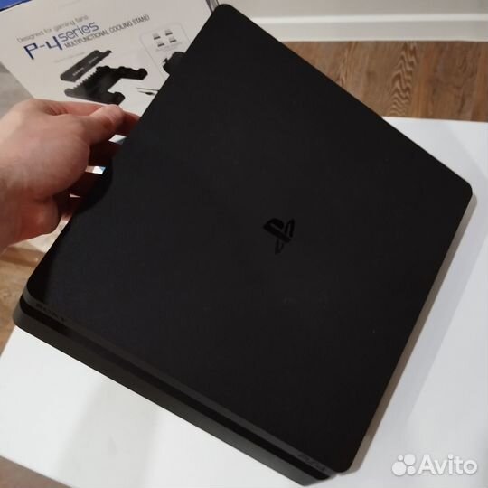 Sony PlayStation 4 Slim 1tb + игры