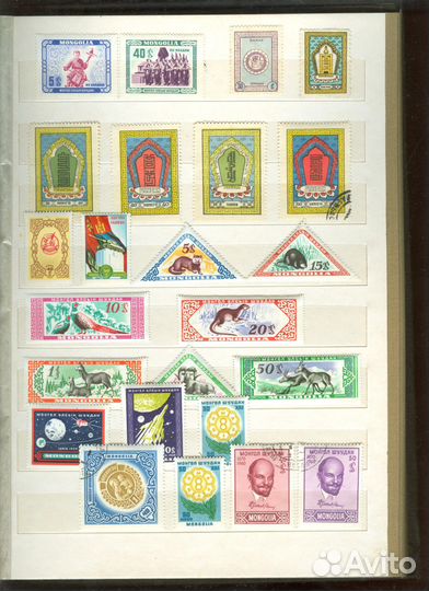 Монголия, почтовые марки. Хронология 1924-1981гг