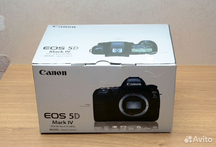 Canon 5D mark iv (как новый) 30 тыс. кадров