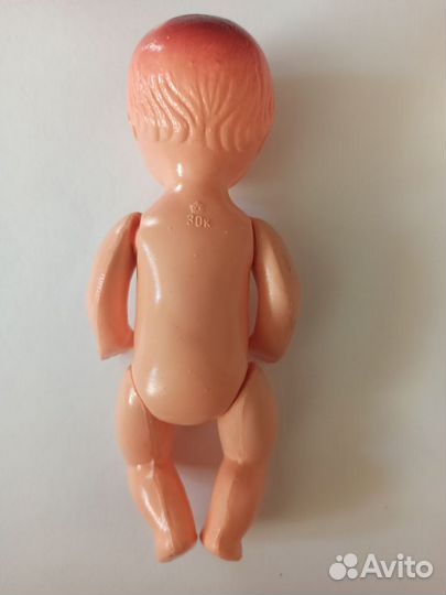 Новая кукла пупсик целлулоид СССР клеймо