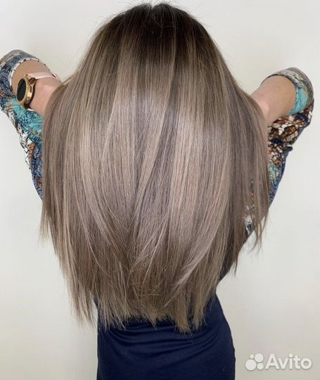 Сложное окрашивание волос