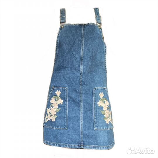 Джинсовое платье