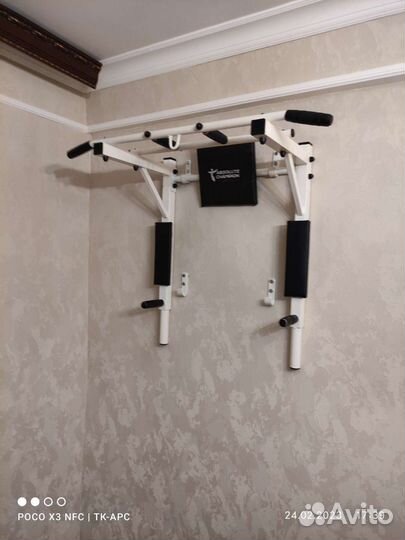 Турник настенный (профи) 3/1 турник брусья+пресс