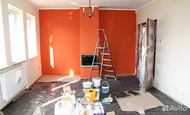 Ремонт квартир, ванных комнат, коттеджей