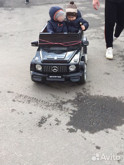 Детская машина на аккумуляторе бу с пультом