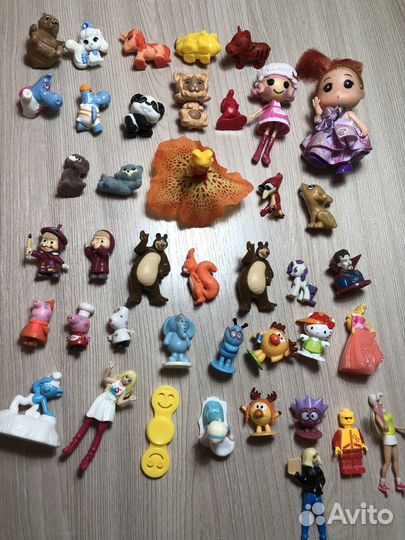 Игрушки киндер сюрприз