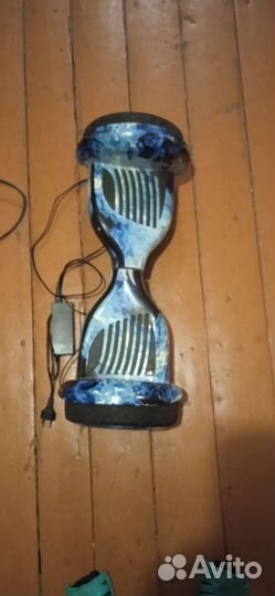 Гироскутер детский синий почти не пользоаались