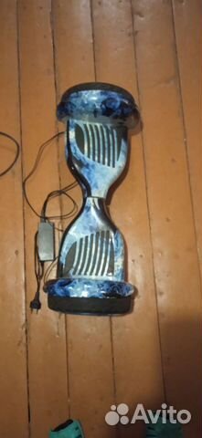 Гироскутер детский синий почти не пользоаались