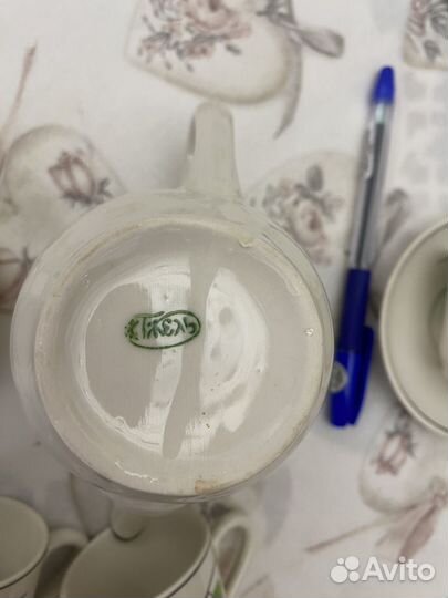 Сервиз чайный/кофейный Гжель