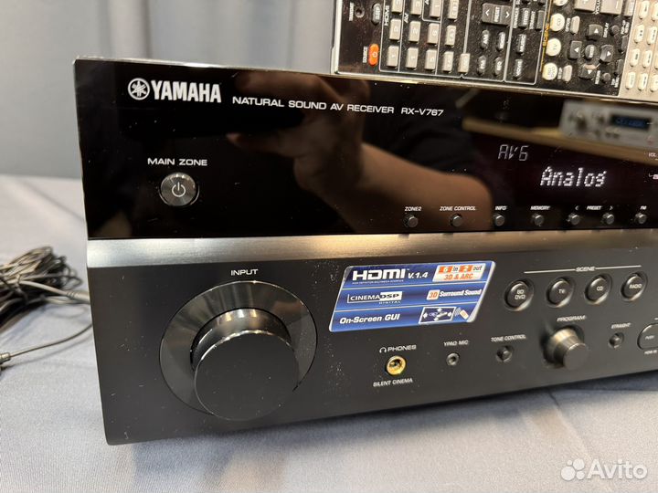 Ресивер yamaha rx v767