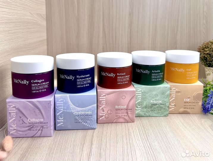 Корейские крема для лица McNally 50 мл