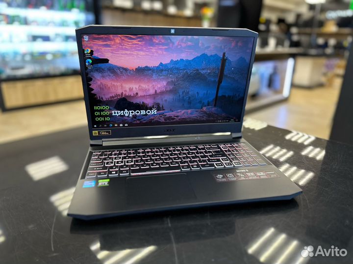 Новый Acer Nitro Core i5-11400H/RTX 3070/8Gb/256Gb