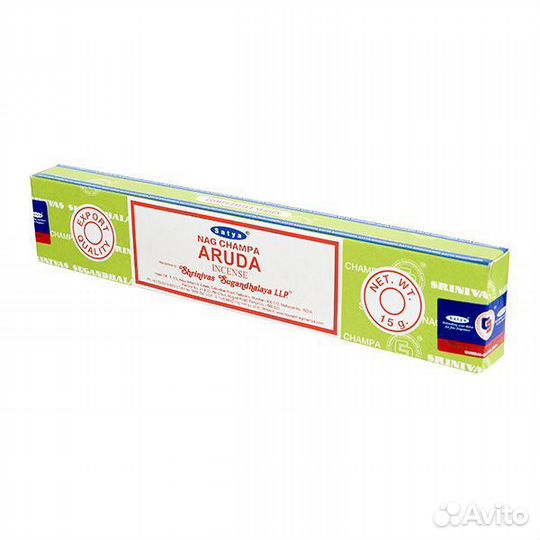 Благовоние Аруда (Aruda incense sticks) Satya