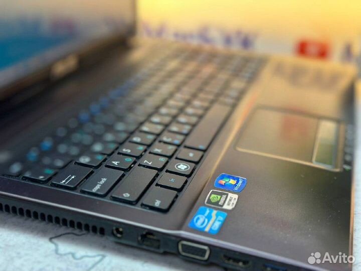 Мощный офисный ноутбук asus X53S