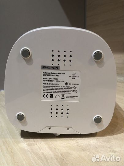 Умная поилка-фонтан c Wi-Fi Petoneer Fresco Mini+