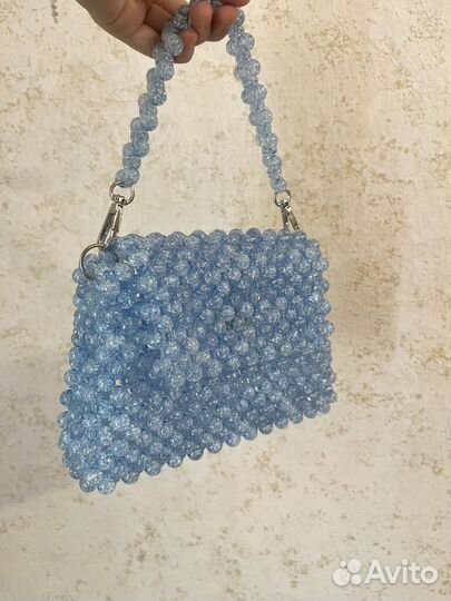 Сумка из бусин ручной работы