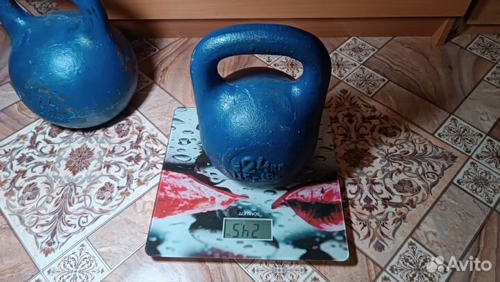 Гиря 24 кг бу