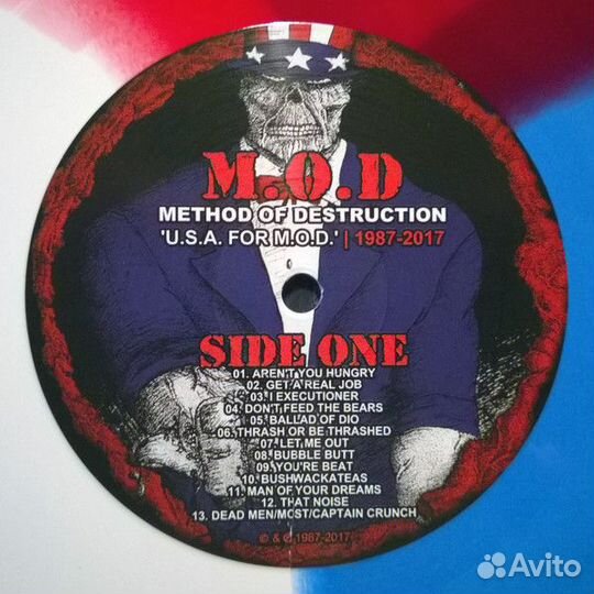 M.O.D. - U.S.A. for M.O.D. (цветной, 30th Anno)
