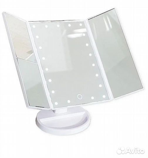Зеркало настольное с подсветкой для макияжа