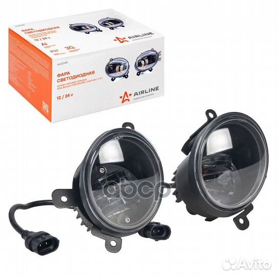 Фара светодиод, четкая свет.граница, 30W Бел, 1