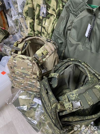 Бронежилет Gear Craft бпс Атом Увеличенная с свмпэ