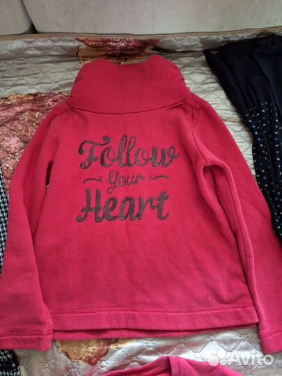 Вещи на девочку р.122-128 пакетом