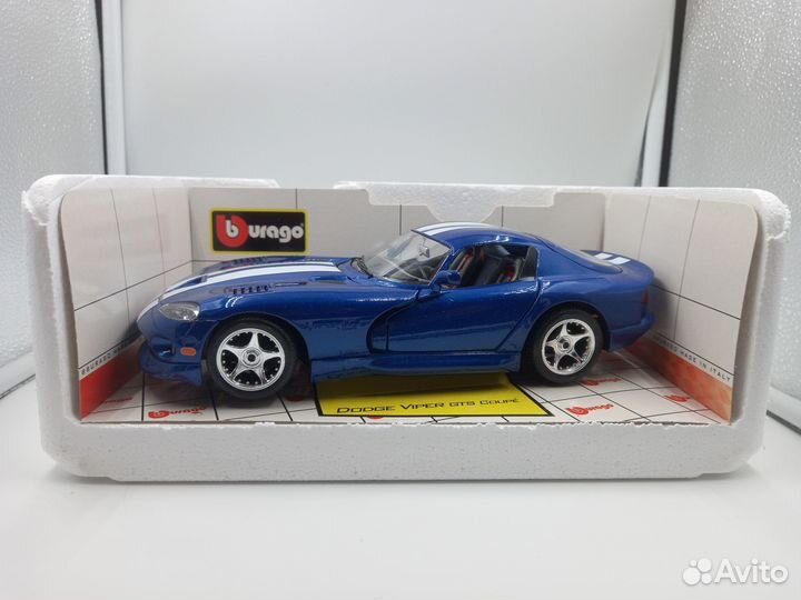 Модели Dodge Viper 1/18 Bburago