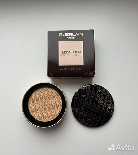 Guerlain terracotta пудра бронзер gold light